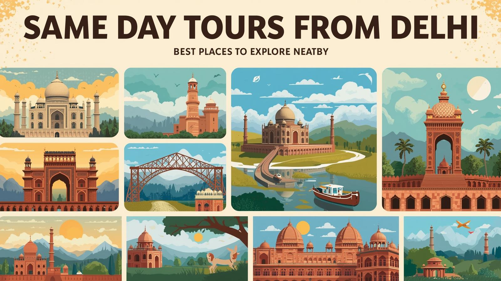 Same Day Tours from Delhi 