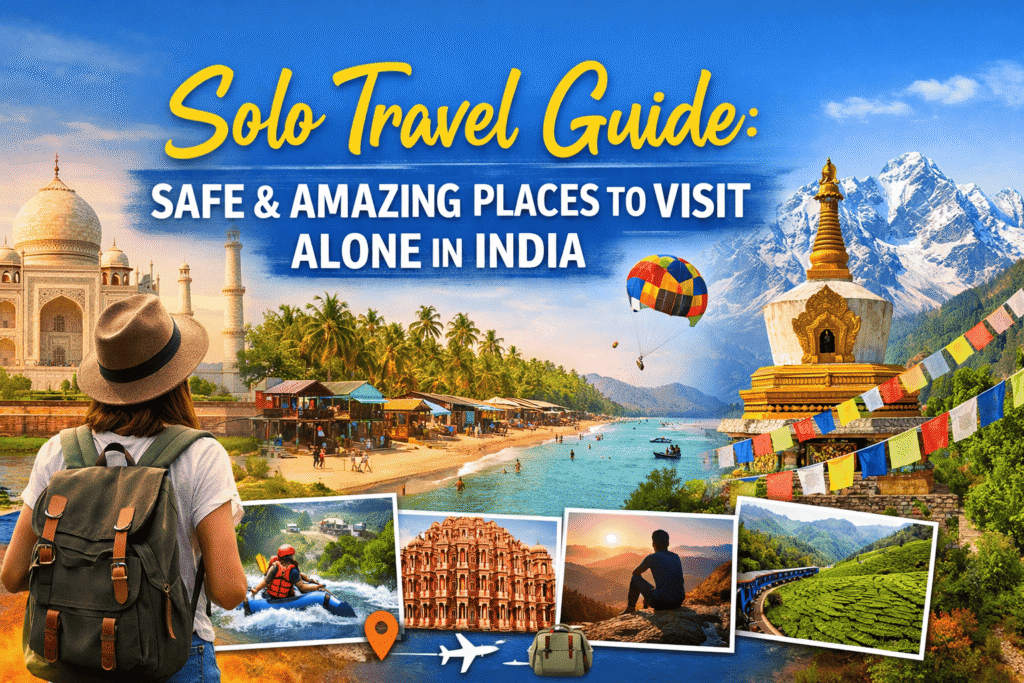 best solo travel destinations in India